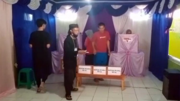 Unik, Kampung Kaledong  Gelar Pemilihan RW Rasa Pilkada