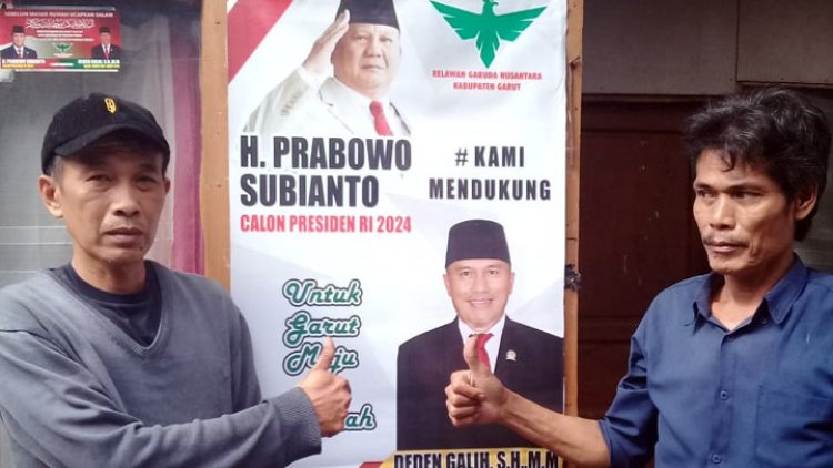 RGN Priatim Deklarasi Dukung Prabowo Capres dan Deden Galih Cabup Garut