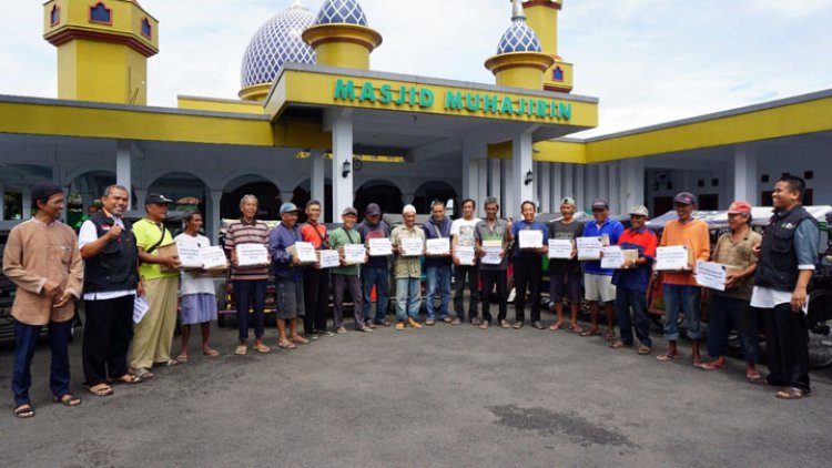 Tim HBI dan DKM Masjid Muhajirin Kolaborasi Tingkatkan Skill Abang Becak