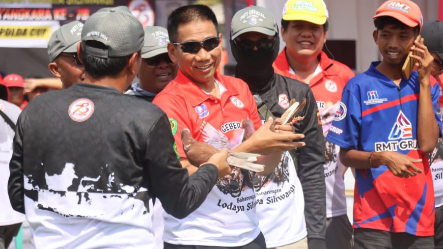 Ribuan Penggemar, Ikuti Liga Merpati Tingggi Indonesia Kapolda Jabar Cup 2024