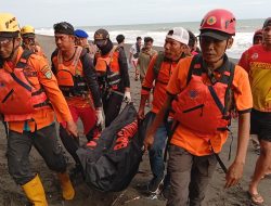 Korban Tenggelam di Pantai Pamayangsari Tasikmalaya Ditemukan Meninggal Dunia