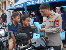 Polres Tasikmalaya Hadirkan Layanan Kesehatan dan Takjil Gratis di Tanjungjaya