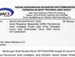 BPKP Jabar Respons Aduan Dugaan Suap dan Monopoli Proyek di Dinas PUPR Kota Tasikmalaya