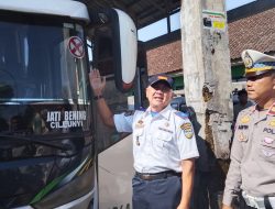 Jelang Lebaran, Sopir dan Kendaraan Angkutan Umum di Terminal Singaparna Jalani Pemeriksaan