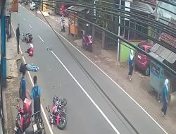 Kecelakaan Maut Terekam CCTV di Jalur Salawu Tasikmalaya, Satu Pelajar Tewas