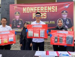 Satresnarkoba Polres Tasikmalaya Bongkar Peredaran Obat Keras, 6 Tersangka Diamankan