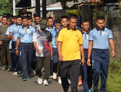 Hari K3 Sedunia, Polres Tasikmalaya Perkuat Sinergi Lewat Olahraga Bersama