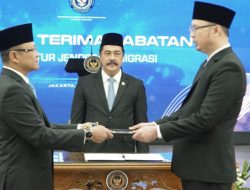 Hendarsam Resmi Jabat Dirjen Imigrasi, Menteri Imipas Tekankan Jabatan Harus Tinggalkan Jejak Kebaikan