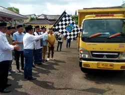 Gandara Group37 Bagi-bagi Sembako dan Sumbang Ribuan Sak Semen Bantu Pembangunan Masjid di Kota Banjar
