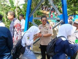 Jembatan Gantung Brilian Kencana Mekar Diresmikan, Akses Warga Parungponteng Kian Lancar
