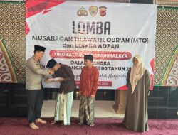 Polres Tasikmalaya Rangkul Pelajar dan Personel Lewat Lomba MTQ dan Adzan