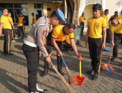 Bakti Religi Polres Tasikmalaya, Hadirkan Semangat Gotong Royong di Masjid Agung Mangunreja