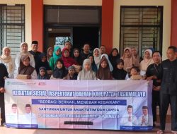 Peringati Tahun Baru Islam 1448 H, Inspektorat Kabupaten Tasikmalaya Perkuat Kepedulian Sosial