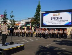 70 Personel Polres Tasikmalaya Terima Kenaikan Pangkat, Kapolres: Tanggung Jawab Semakin Besar