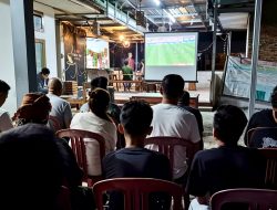Laga Brasil vs Norwegia Jadi Tontonan Menarik Warga Tasik Selatan, Polisi Lakukan Pengamanan
