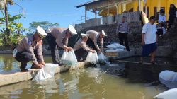 Salurkan Kambing dan Benih Ikan, Program SUJUD Satlantas Polres Tasikmalaya Dorong Kemandirian Panti Asuhan