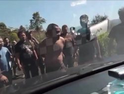 Viral Dikira Begal, Pengemudi Pick Up Masuk Kebun Teh di Bojonggambir Alami Kecelakaan Tunggal