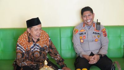 Silaturahmi ke Ponpes Baitul Hikmah, Kapolres: Dukungan Ulama Sangat Krusial