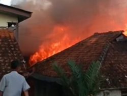 Tujuh Rumah Warga Satron Sodonghilir Ludes Dilalap Api, Kerugian Ditaksir Capai Ratusan Juta