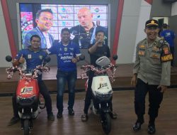 Niat Nobar Final Piala Presiden di Polres Tasikmalaya, Abdul Azis Pulang Bawa Sepeda Listrik