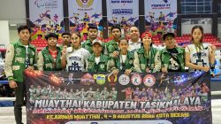 Dua Kali TKO! Atlet Muaythai Tasikmalaya Ukir Prestasi di Kejurnas, 9 Medali Dibawa Pulang