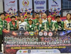 Dua Kali TKO! Atlet Muaythai Tasikmalaya Ukir Prestasi di Kejurnas, 9 Medali Dibawa Pulang