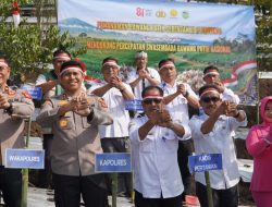 Polres Tasikmalaya Gandeng Petani Tanam Bawang Putih di Cigalontang Seluas 4 Hektare