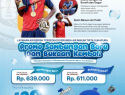 Rayakan Milangkala, Tirta Sukapura Buka Promo 400 Sambungan Air Bersih