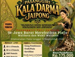 DAMAS Tasikmalaya Gelar Pasanggiri Kaladarma Jaipong 2026, Ajak Penari Muda se-Jawa Barat Berprestasi
