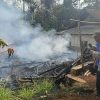 Sisa Bara Tungku Gula Aren Jadi Petaka, 3 Rumah Panggung di Bojonggambir Ludes Terbakar