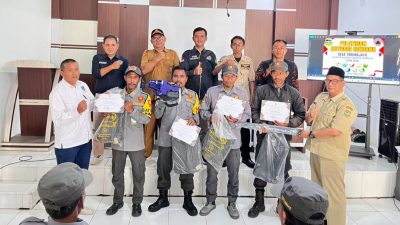 Bukan Sekadar Jaga Desa, 22 Linmas Tarunajaya Dilatih Hadapi Bencana
