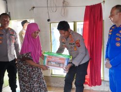 Dua Nelayan Tewas Dihantam Gelombang, Polres Tasikmalaya Salurkan Bantuan untuk Keluarga Korban