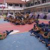 FK Tagana Latih 100 Siswa MTs Muhammadiyah Singaparna Hadapi Situasi Darurat