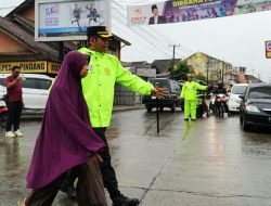 Kapolres Tasikmalaya Turun Langsung Atur Lalu Lintas di Simpang 4 Muhtamar, Ini Alasannya