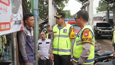 Jelang Sumpah Pemuda, Polres Tasikmalaya Sisir Pasar dan Terminal Singaparna